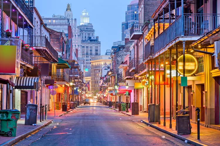 Nueva Orleans Inicio del Juego del Poker
