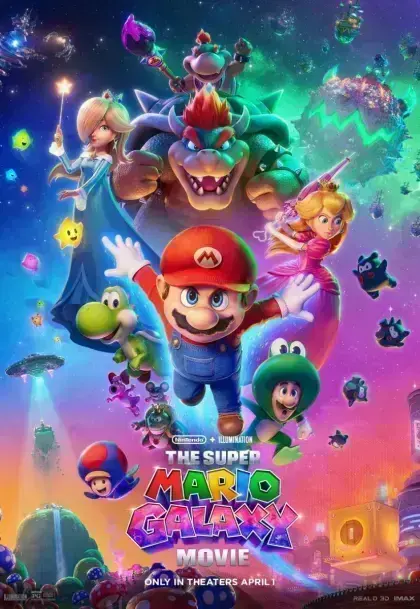 Super Mario Galaxy: La película · Cine en Cines Odeón de Elche (Sábado 21 y domingo 22 de noviembre de 2026 · 17:30 h)