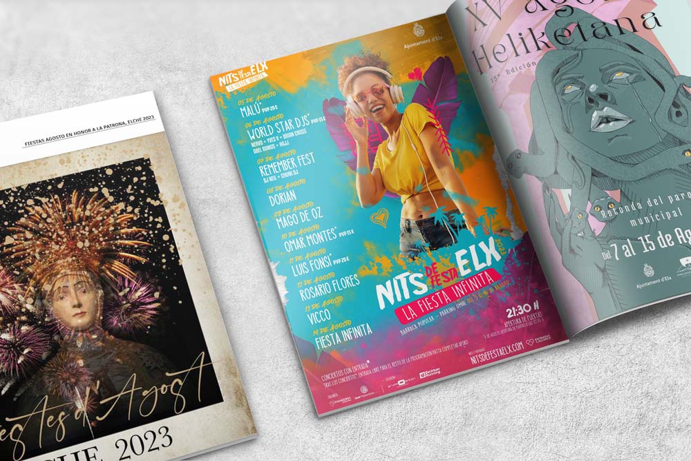 Programa Fiestas de Agosto en Elche 2023 en Honor a la Patrona