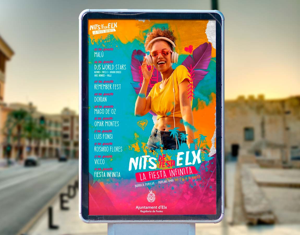 Barraca Popular Elche Fiestas Agosto 2023 - Parking UMH