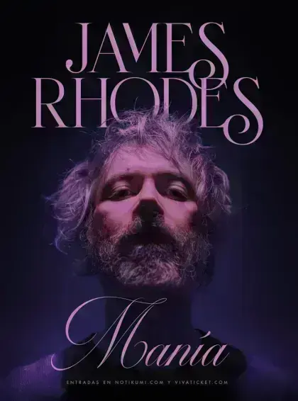 James Rhodes · Música en Gran Teatro de Elche de Elche (Viernes 27 de noviembre de 2026 · 20:00 h)