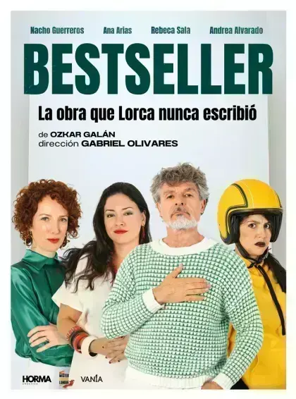 Bestseller · Teatro en Gran Teatro de Elche de Elche (Viernes 4 de diciembre de 2026 · 20:00 h)