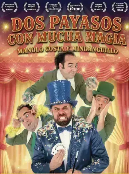 Dos payasos con mucha magia · Magia en Sala La Llotja de Elche (Domingo 3 de enero de 2027 · 18:00 h)