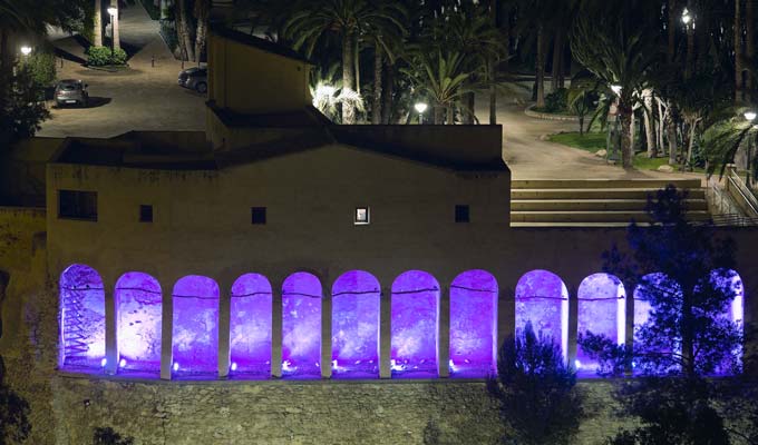 Molí del Real de noche