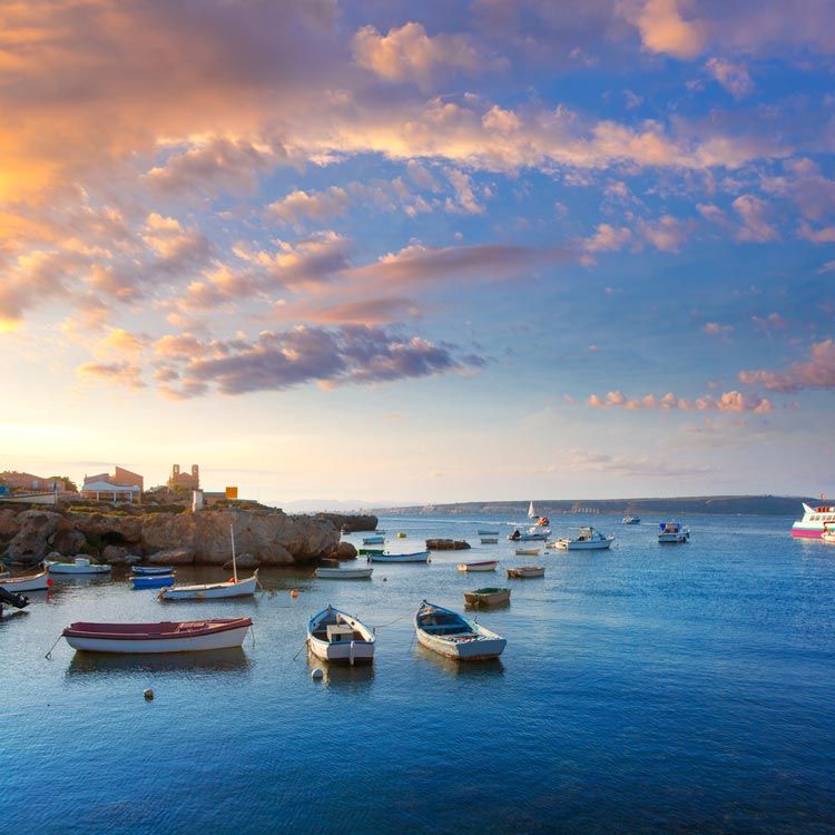 Isla Tabarca Vista Mar